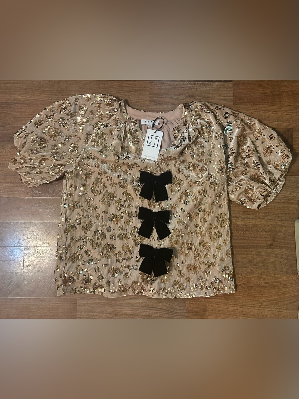 Sequin Blouse
